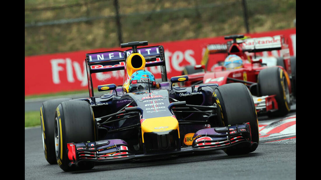 Sebastian Vettel - Red Bull - Formel 1 - GP Ungarn - 27. Juli 2014