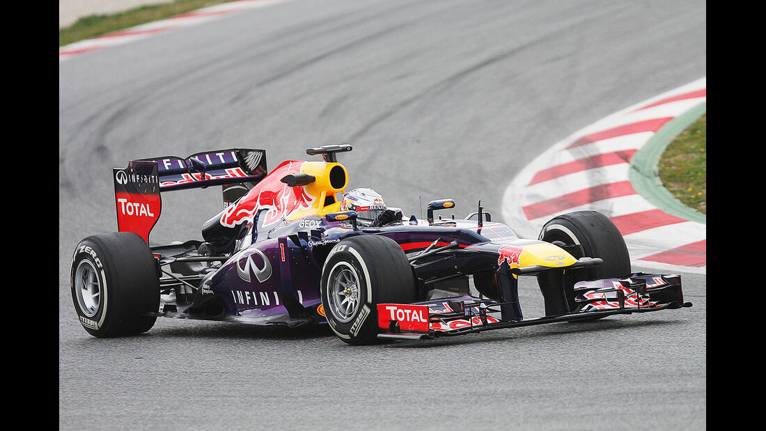 Sebastian Vettel, Red Bull, Formel 1-Test, Barcelona, 19.2.2013