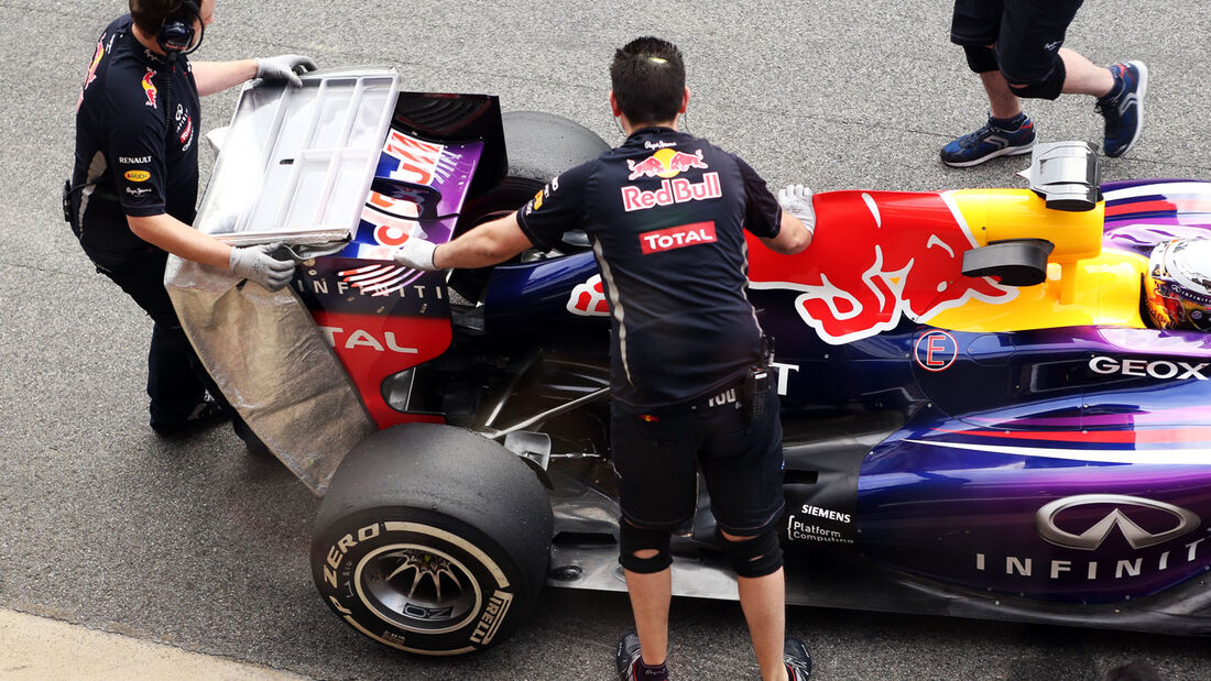 Sebastian Vettel, Red Bull, Formel 1-Test, Barcelona, 19. Februar 2013