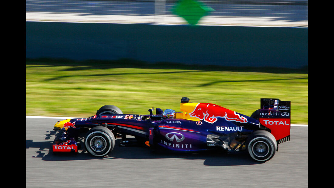 Sebastian Vettel, Red Bull, Formel 1-Test, Jerez, 8. Februar 2013