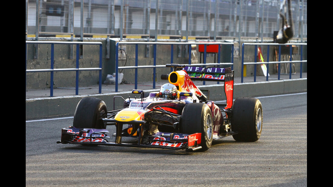 Sebastian Vettel - Red Bull - Formel 1 - Test - Jerez - 8. Februar 2013