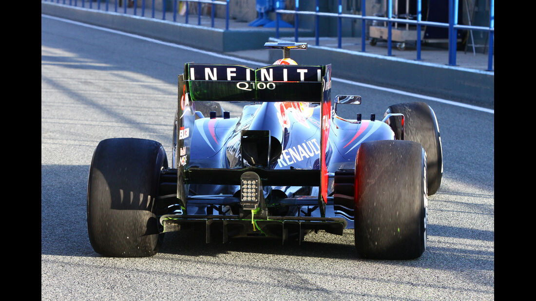 Sebastian Vettel - Red Bull - Formel 1 - Test - Jerez - 8. Februar 2013