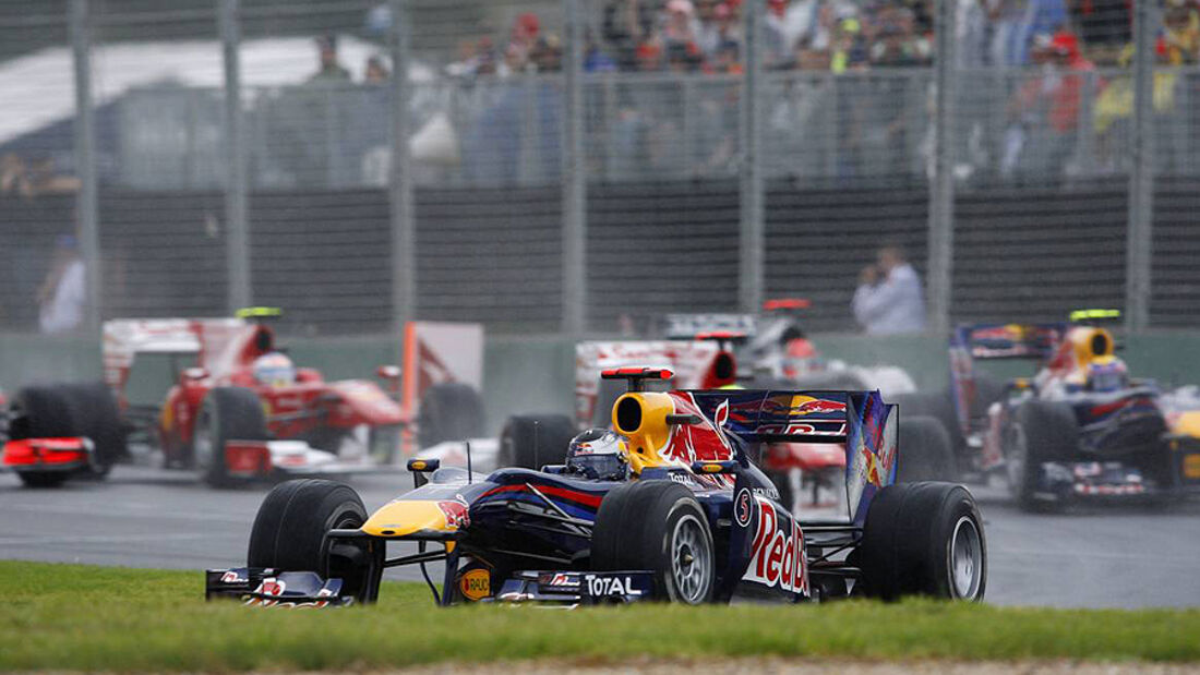Sebastian Vettel Red Bull GP Australien 2010