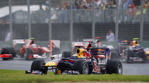 Sebastian Vettel Red Bull GP Australien 2010