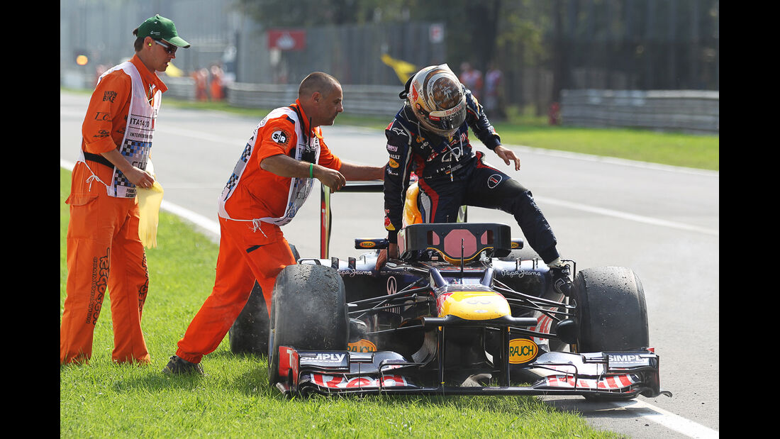 Sebastian Vettel Red Bull GP Italien 2012
