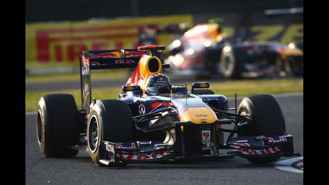 Sebastian Vettel Red Bull GP Japan 2011