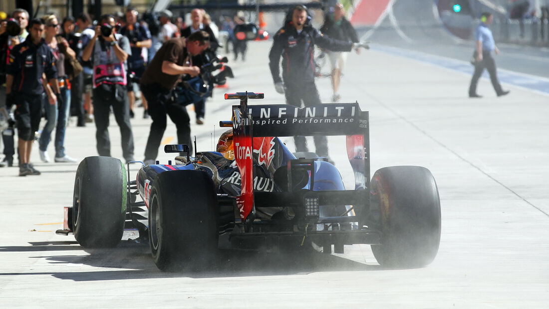 Sebastian Vettel Red Bull GP USA 2012