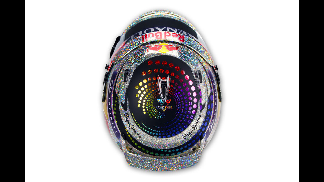 Sebastian Vettel - Singapur Helm 2013
