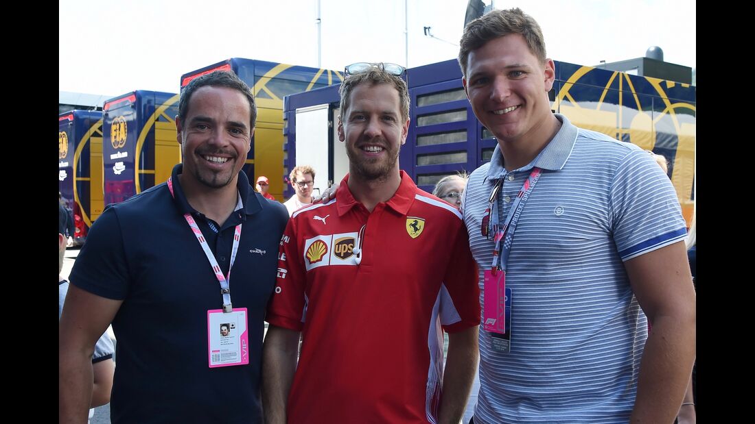 Sebastian Vettel - Thomas Dreßen - Formel 1 - GP Österreich - 1. Juli 2018
