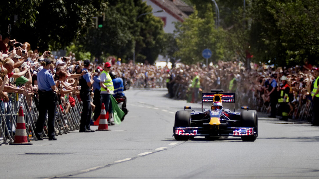 Sebastian Vettel in Heppenheim