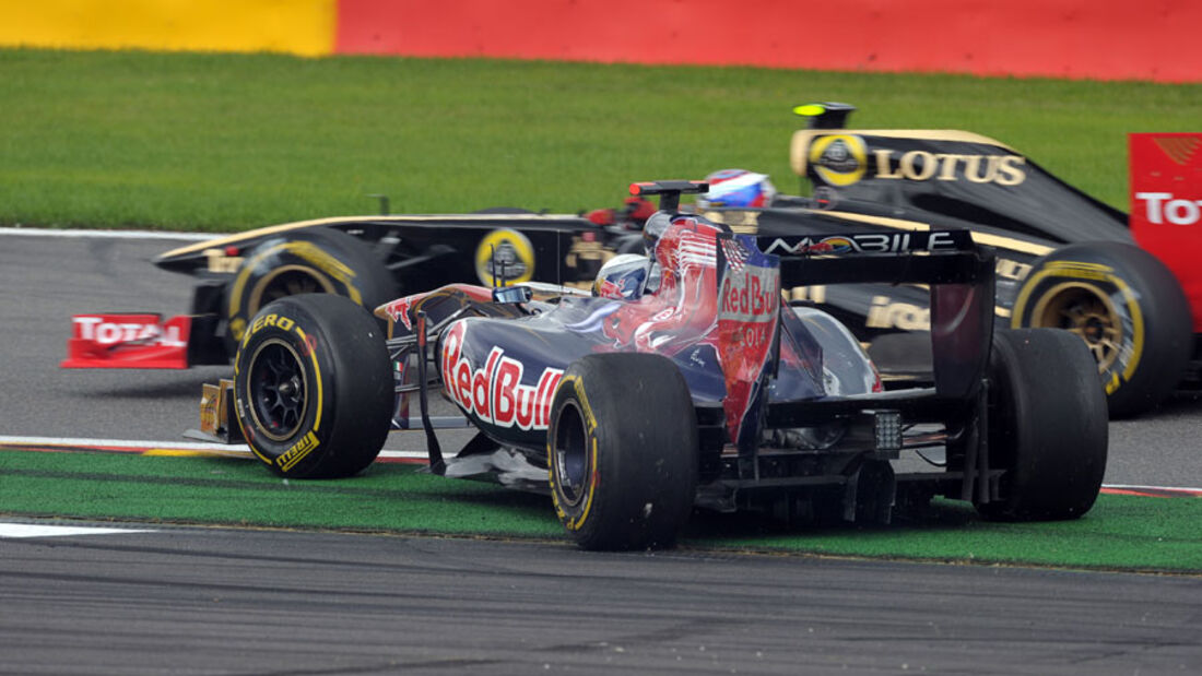 Sebastien Buemi Rennen GP Belgien 2011