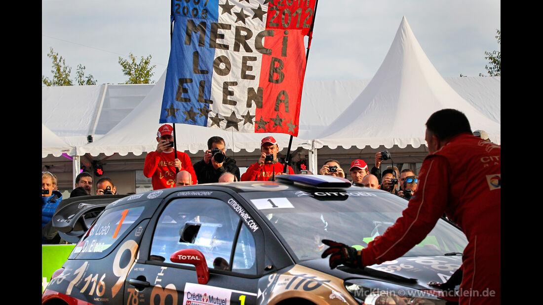 Sebastien Loeb - Citroen - Rallye Frankreich 2013