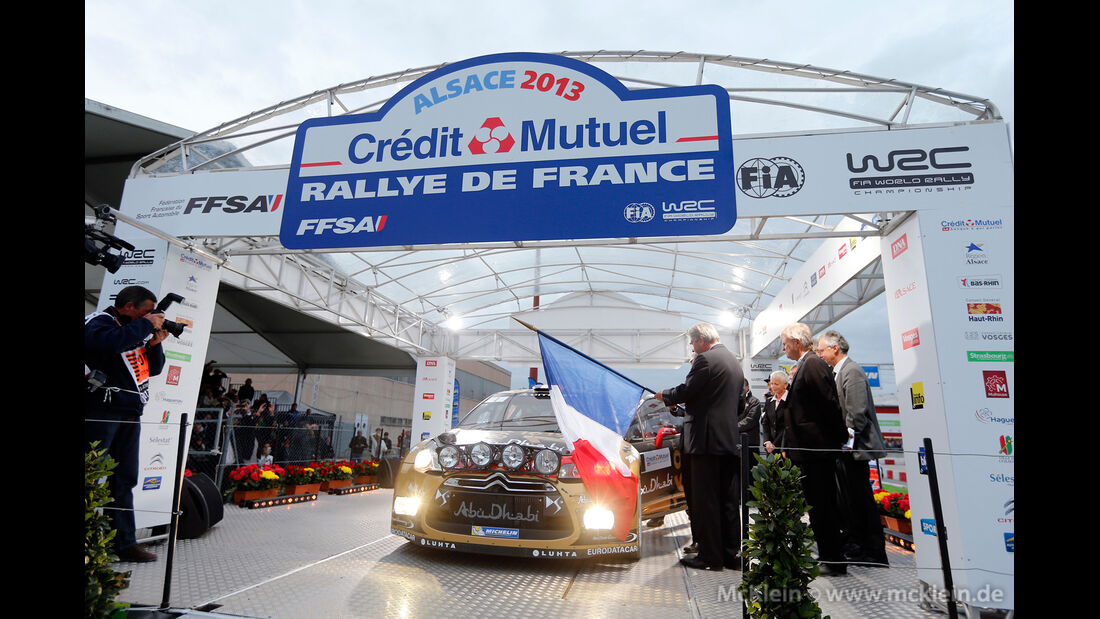 Sebastien Loeb - Citroen - Rallye Frankreich 2013