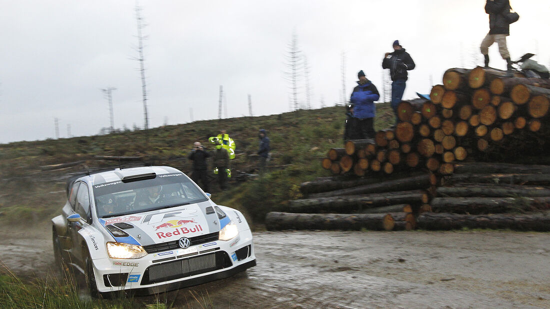 Sebastien Ogier - VW - Rallye GB 2013