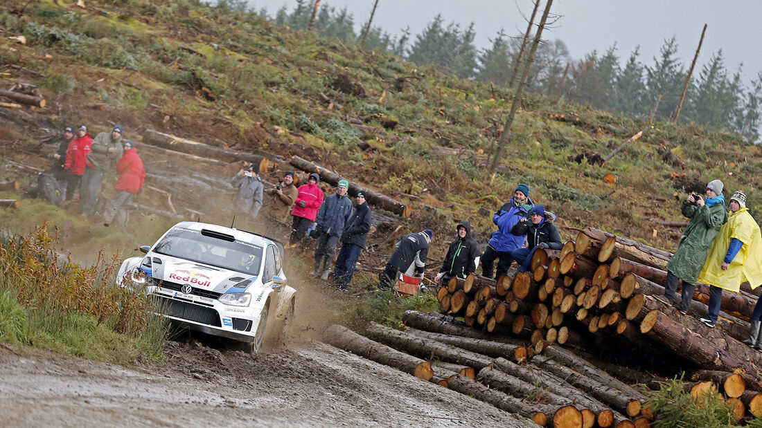 Sebastien Ogier - VW - Rallye GB 2013