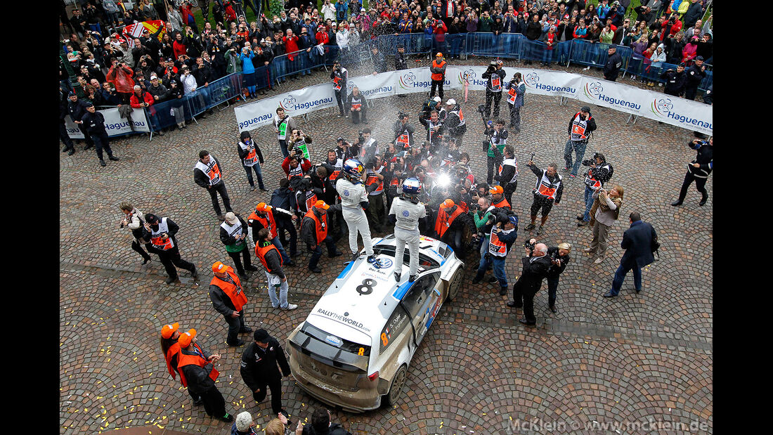 Sebastien Ogier - Volkswagen - Rallye Frankreich 2013
