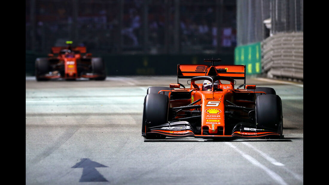 Sebstian Vettel - GP Singapur 2019