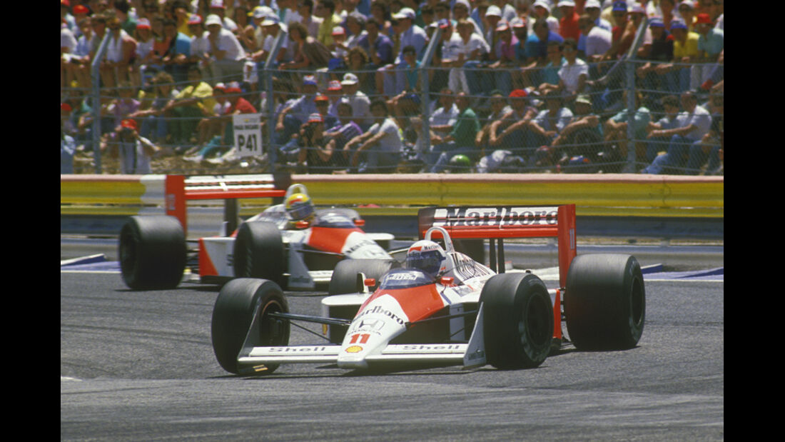 Senna Prost GP Frankreich 1988