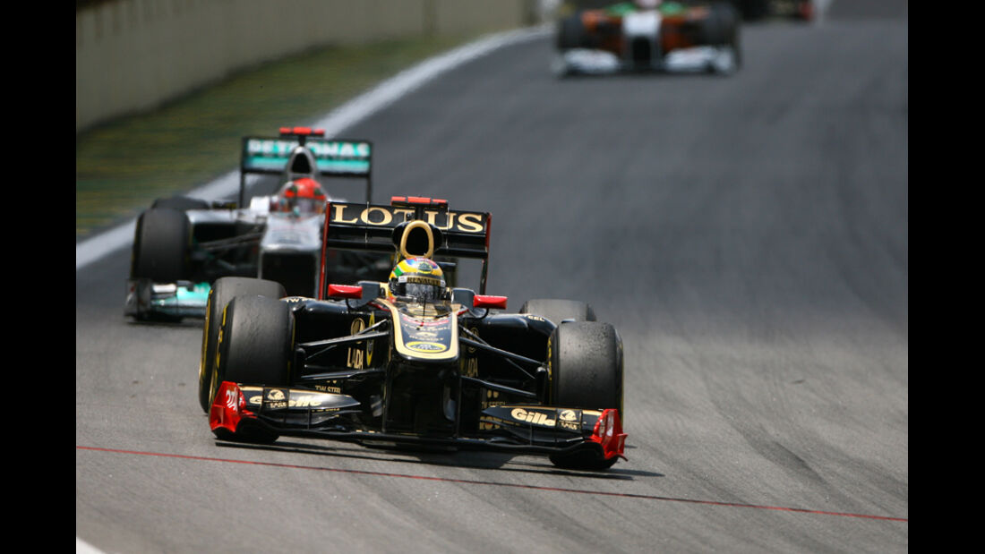 Senna vs. Schumacher GP Brasilien 2011