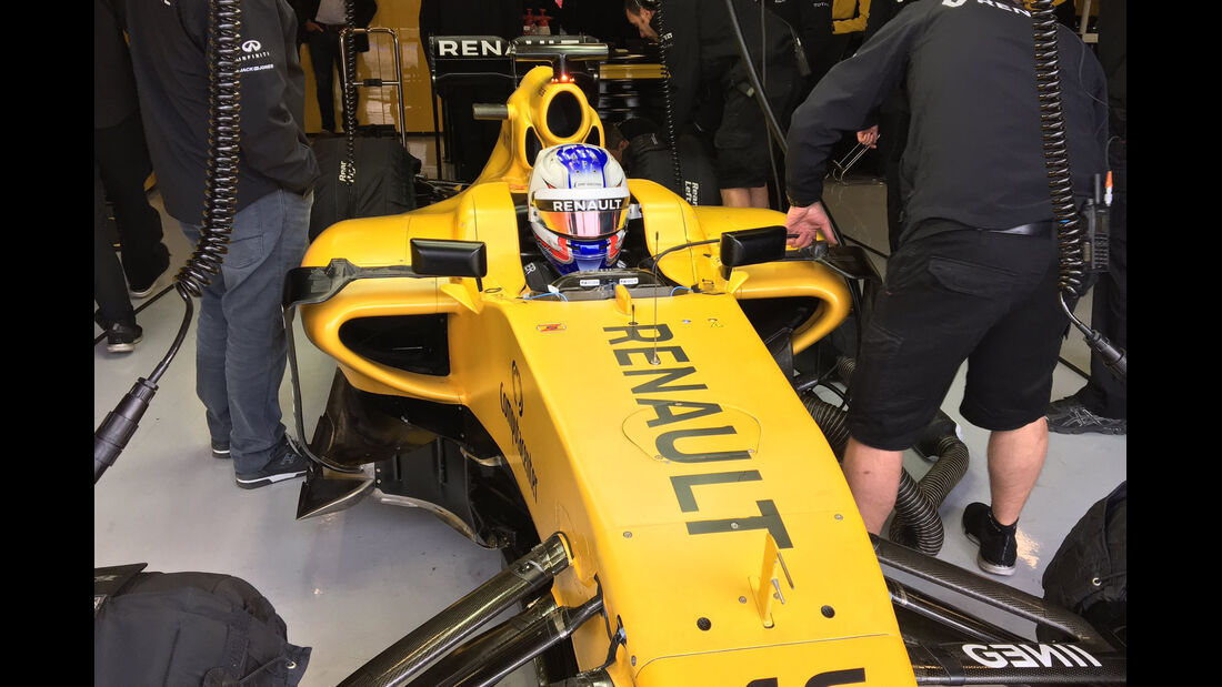 Sergey Sirotkin - Renault - Silverstone-Test - 12- Juli 2016