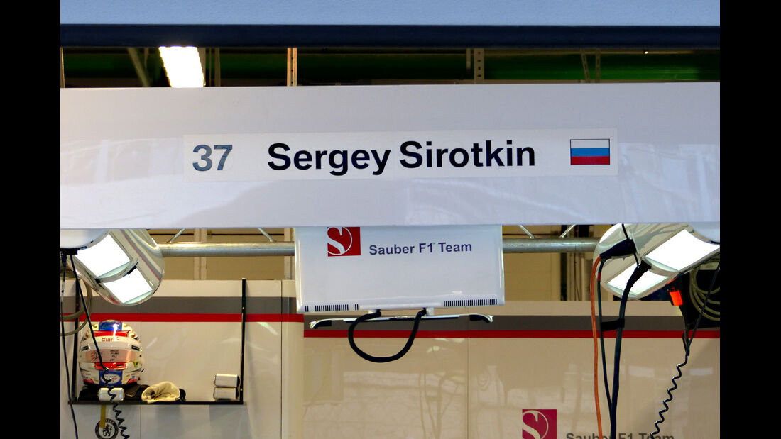 Sergey Sirotkin - Sauber - Formel 1 - GP Russland - 10. Oktober 2014