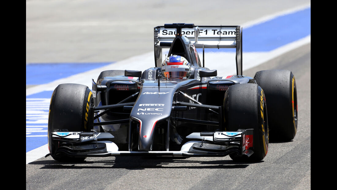 Sergey Sirotkin - Sauber - Formel 1 - Test 1 - GP Bahrain 2014