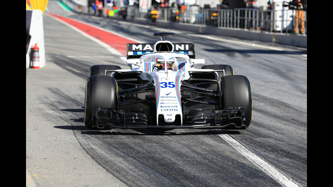 Sergey Sirotkin - Williams - F1-Test - Barcelona - Tag 5 - 6. März 2018