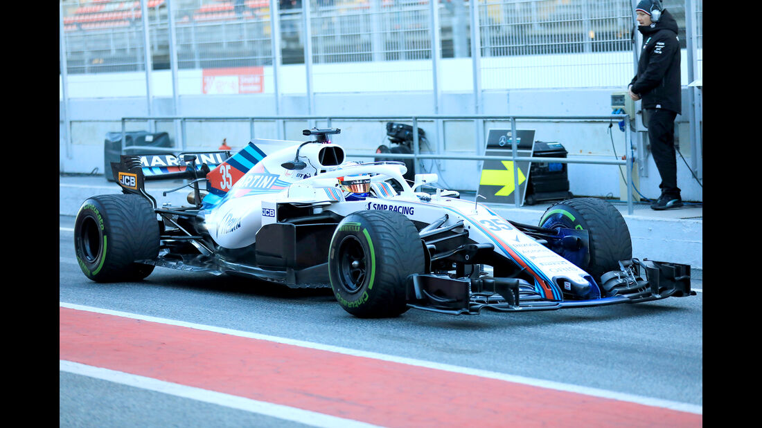 Sergey Sirotkin - Williams - F1-Test - Barcelona - Tag 8 - 9. März 2018
