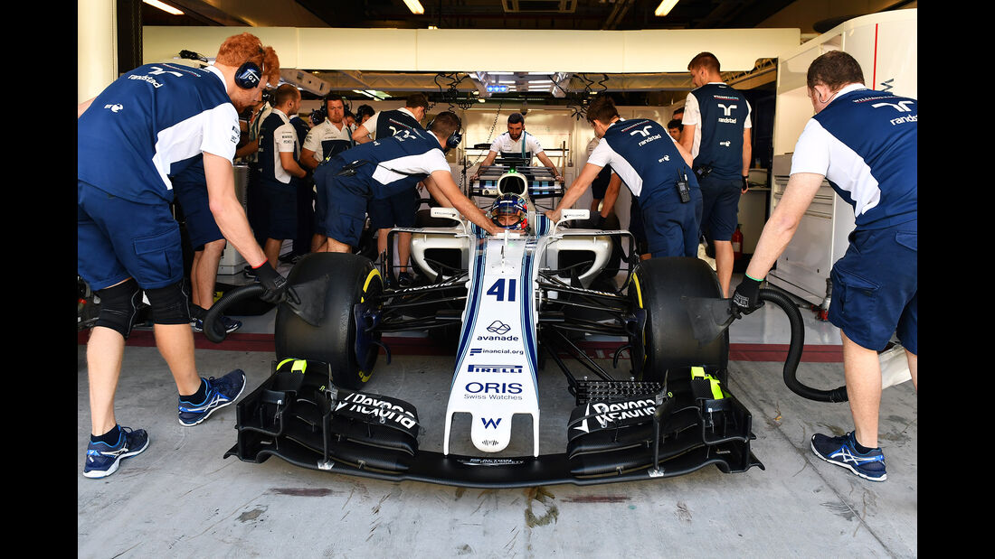Sergey Sirotkin - Williams - Formel 1 - Abu Dhabi - Test 2 - 29. November 2017