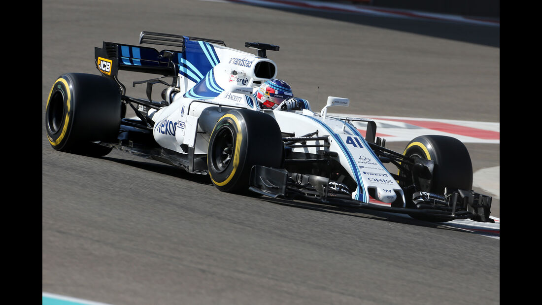Sergey Sirotkin - Williams - Formel 1 - Abu Dhabi - Test 2 - 29. November 2017
