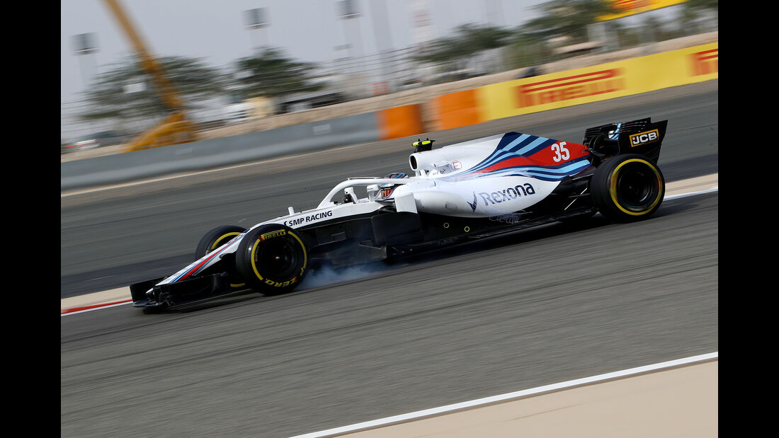 Sergey Sirotkin - Williams - Formel 1 - GP Bahrain - Training - 6. April 2018