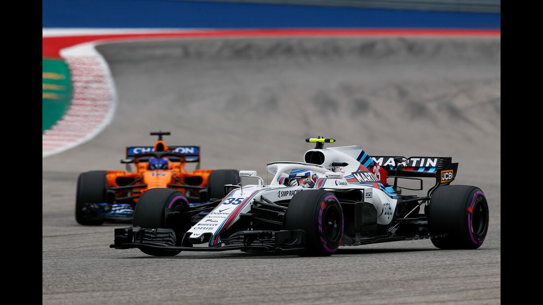 Sergey Sirotkin - Williams - Formel 1 - GP USA - Austin - 20. Oktober 2018