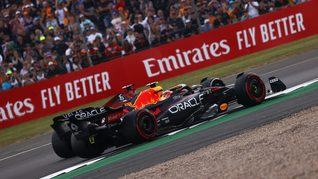 Sergio Perez - Charles Leclerc - GP England - Ferrari - Formel 1 - 3. Juli 2022