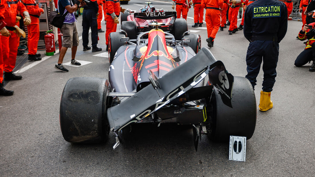 Sergio Perez - Crash - GP Monaco 2022