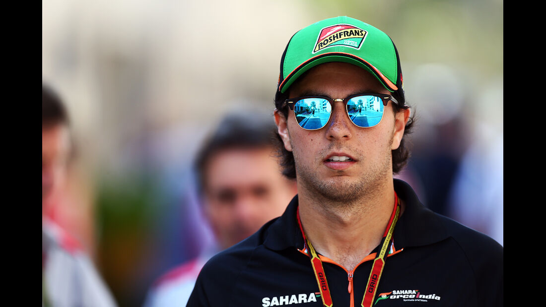 Sergio Perez - Force India - Formel 1 - GP Abu Dhabi - 21. November 2014
