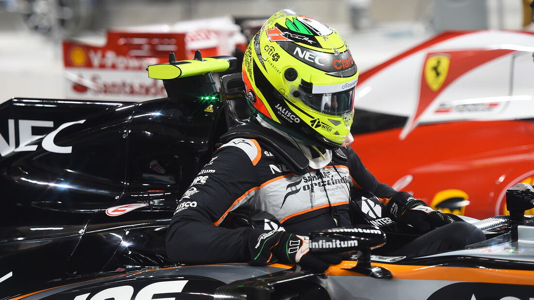 Sergio Perez - Force India - Formel 1 - GP Abu Dhabi - 26. November 2016