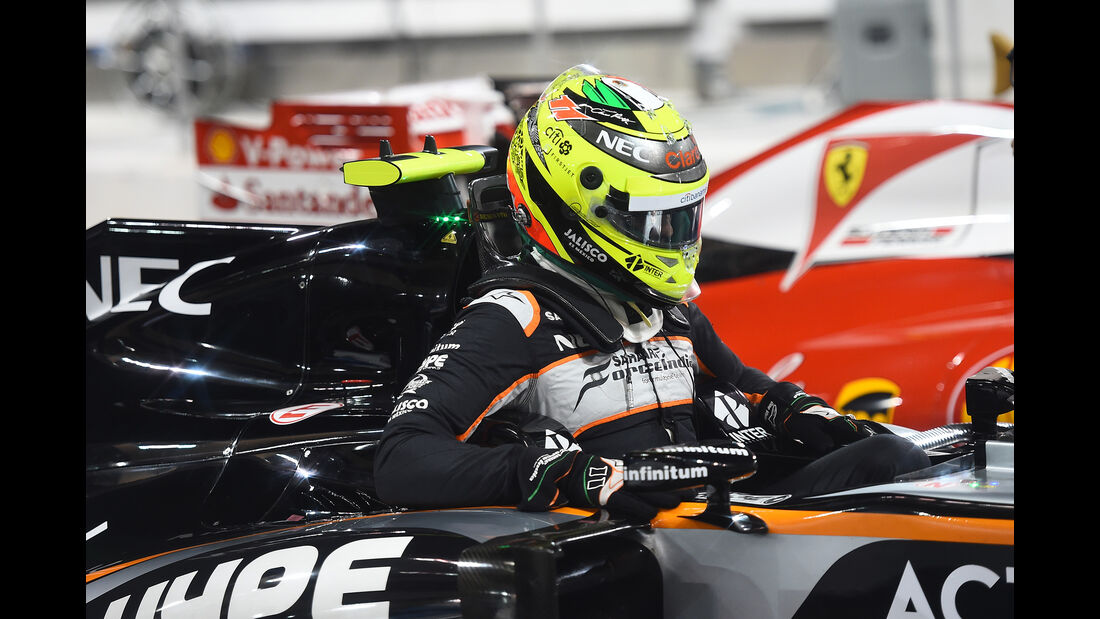 Sergio Perez - Force India - Formel 1 - GP Abu Dhabi - 26. November 2016