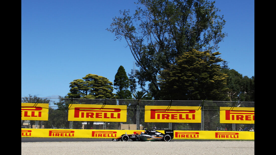 Sergio Perez - Force India - Formel 1 - GP Australien - 13. März 2015