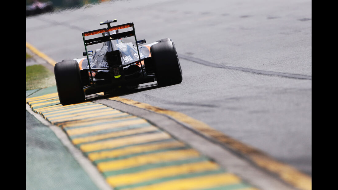 Sergio Perez - Force India - Formel 1 - GP Australien - Melbourne - 14. März 2015