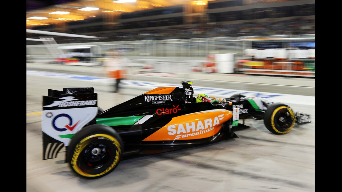 Sergio Perez - Force India - Formel 1 - GP Bahrain - Sakhir - 5. April 2014