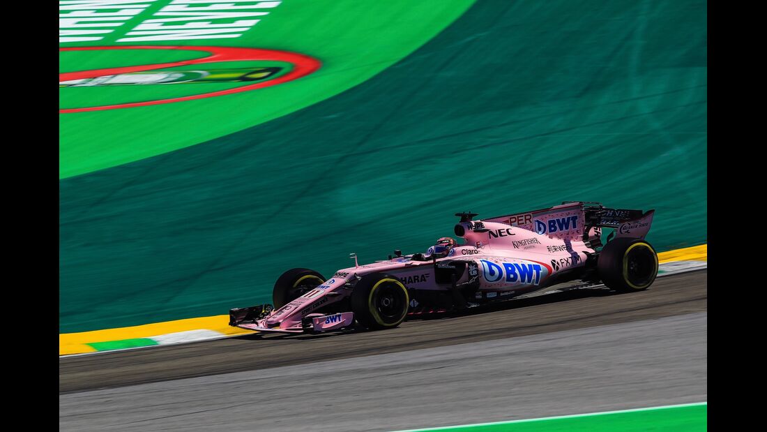 Sergio Perez - Force India - Formel 1 - GP Brasilien - 12. November 2017
