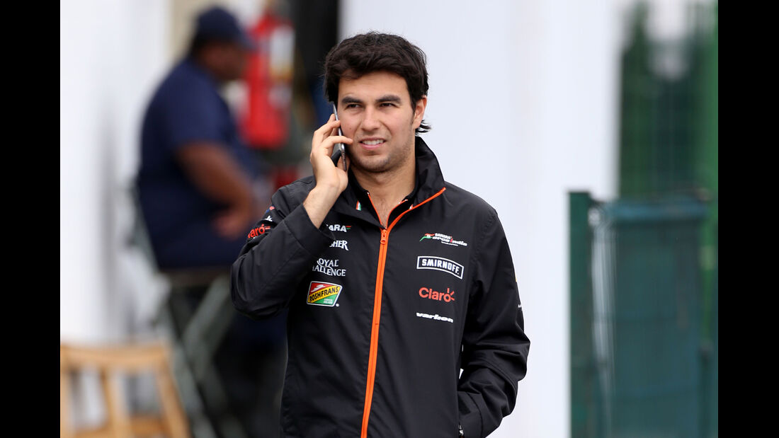 Sergio Perez - Force India - Formel 1 - GP Brasilien - 6. November 2014