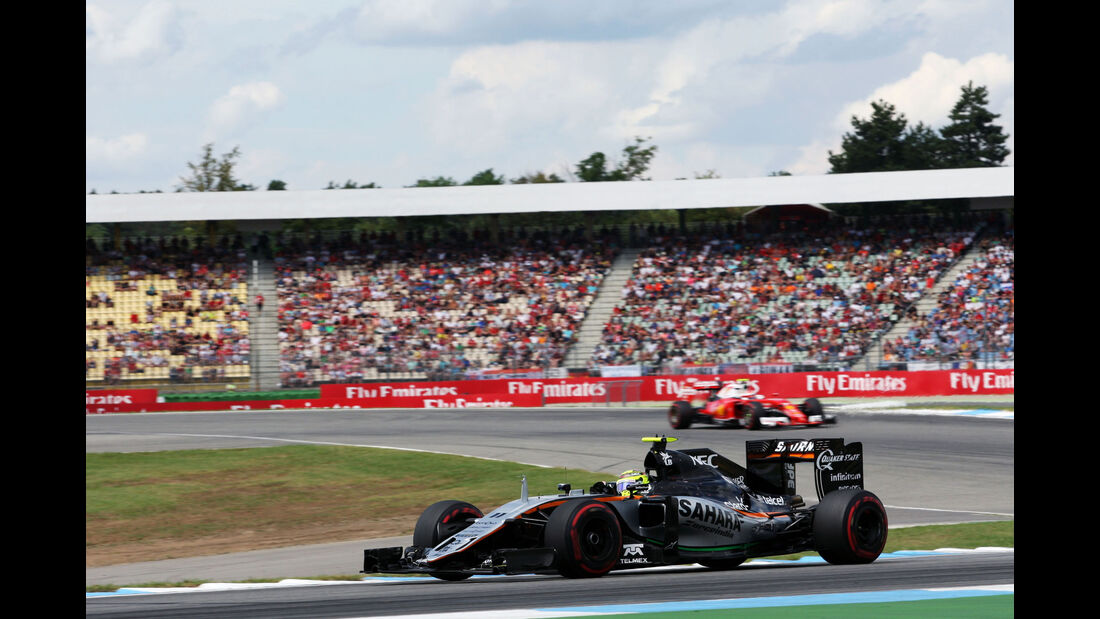 Sergio Perez - Force India  - Formel 1 - GP Deutschland - 30. Juli 2016