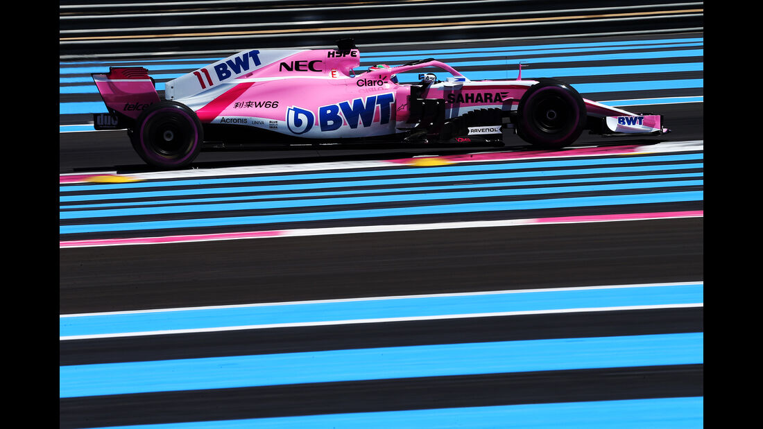 Sergio Perez - Force India - Formel 1 - GP Frankreich - Circuit Paul Ricard - 22. Juni 2018