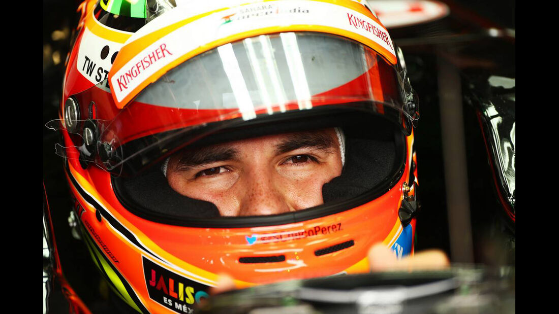 Sergio Perez - Force India - Formel 1 - GP Italien - 5. September 2014