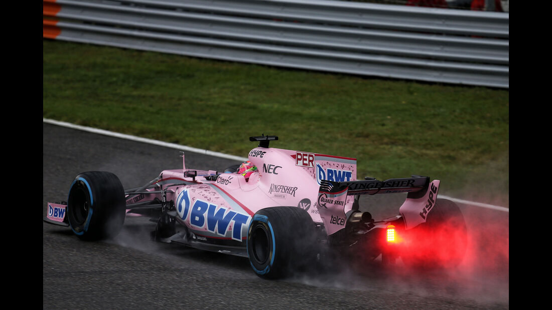 Sergio Perez - Force India - Formel 1 - GP Italien - Monza - 2. September 2017