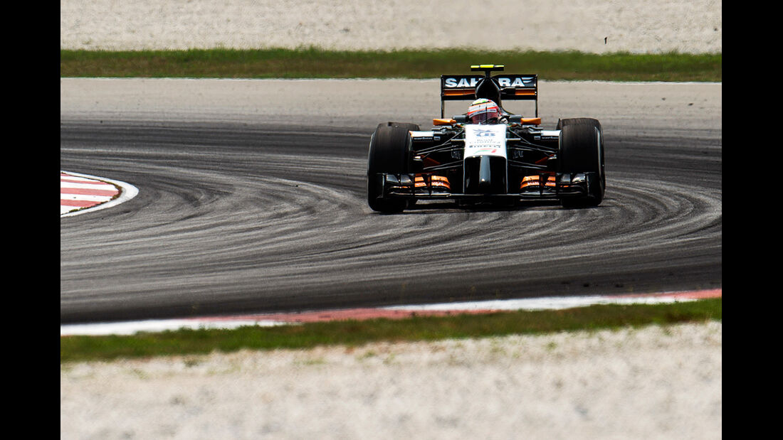 Sergio Perez - Force India - Formel 1 - GP Malaysia - 28. März 2014
