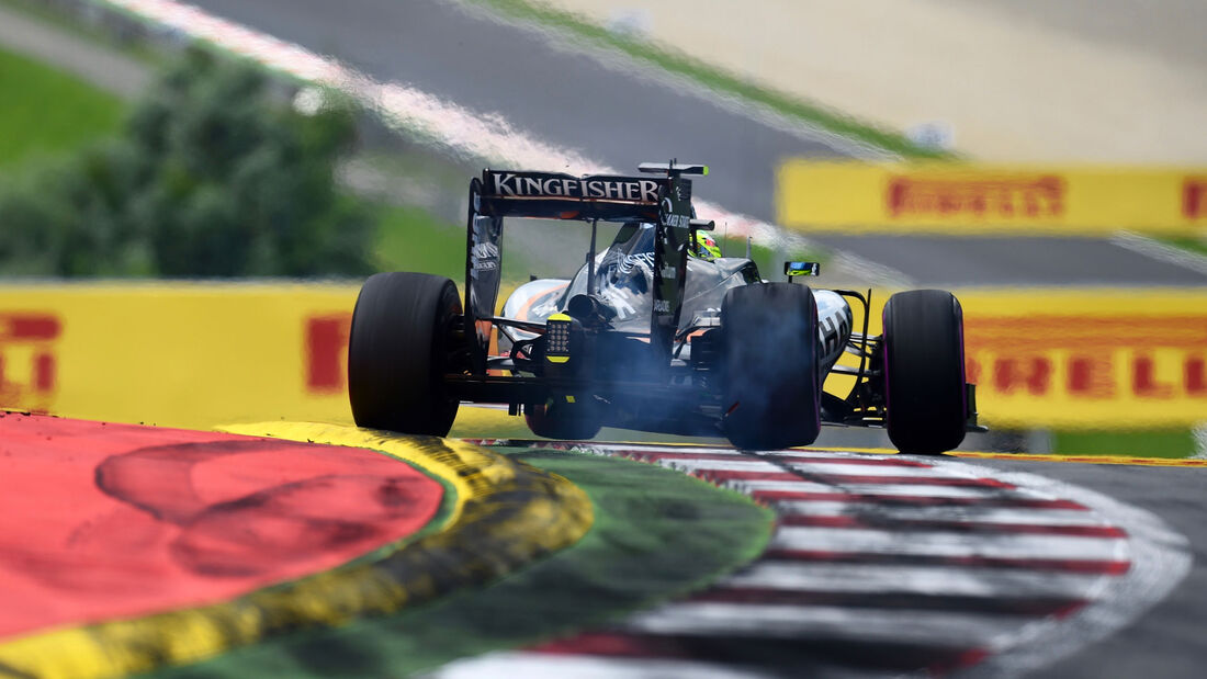 Sergio Perez - Force India  - Formel 1 - GP Österreich - 2. Juli 2016