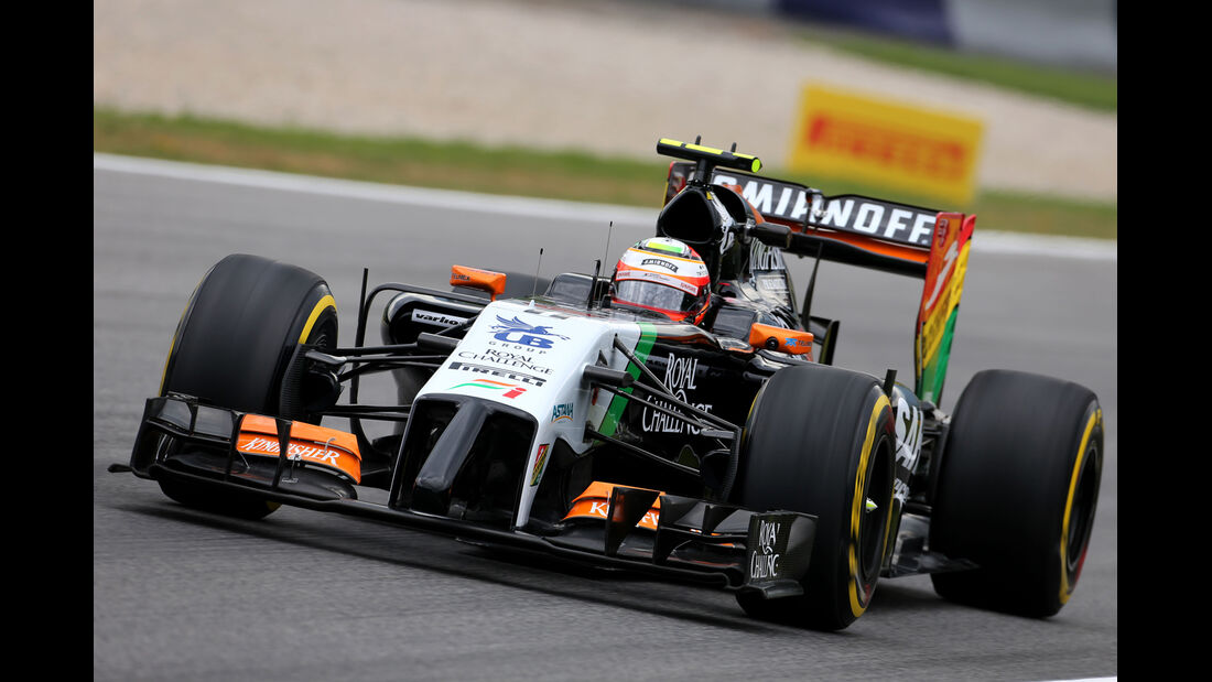 Sergio Perez - Force India - Formel 1 - GP Österreich - Spielberg - 20. Juni 2014