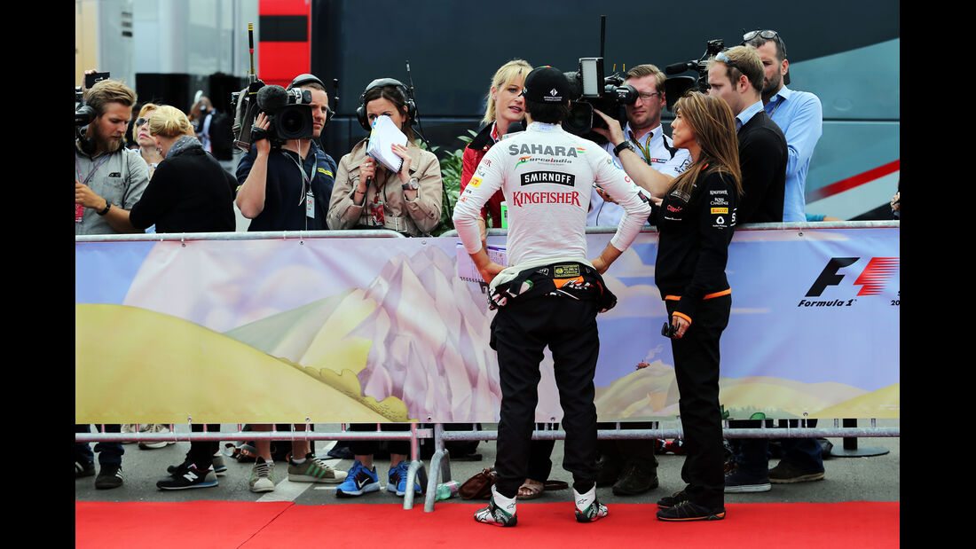 Sergio Perez - Force India - Formel 1 - GP Österreich - Spielberg - 21. Juni 2014